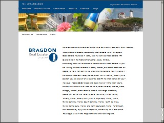 Web site www.bragdonrealestate.com, Bragdon Real Estate