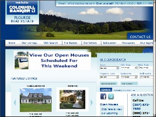 Web site www.cbplourde.com, Coldwell Banker
